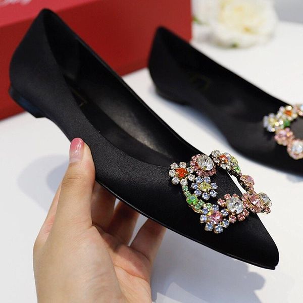2020 бренд горный хрусталь шелк женщин плоский shose элегантные каблуки сексуальные туфли заостренные носки женские туфли экстремальные кожа, Black
2020 бренд горный хрусталь шелк женщин плоский shose элегантные каблуки сексуальные туфли заостренные носки женские туфли экстремальные кожа, Black