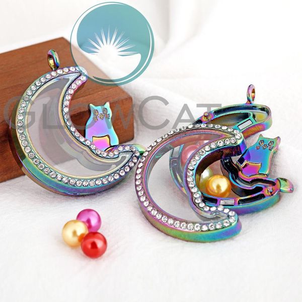 rainbow floating living memory rhinestone locket pendant fit 8mm pearl cage p charms pendant with steel chain necklace or no wmtngc, Gray
rainbow floating living memory rhinestone locket pendant fit 8mm pearl cage p charms pendant with steel chain necklace or no wmtngc, Gray