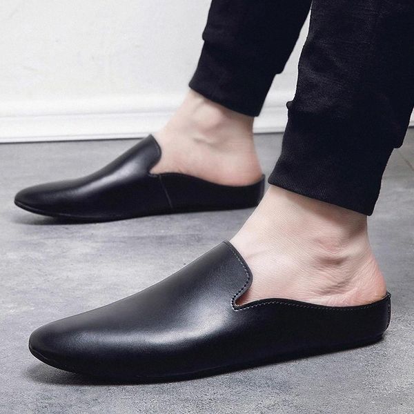 genuine Leahter Loafers Men's black Pointed Wild Versatile Casual Shoes outdoor breathable Soft Flats men zapatillas hombre #SC4v
genuine Leahter Loafers Men's black Pointed Wild Versatile Casual Shoes outdoor breathable Soft Flats men zapatillas hombre #SC4v