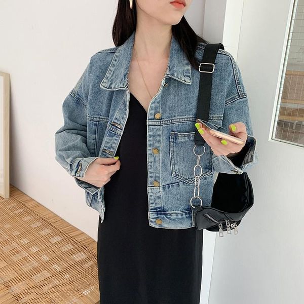 guuzyuviz blue denim jackets coats autumn winter vintage casual womens jackets and coats loose cotton harajuku streetwear, Black;brown
guuzyuviz blue denim jackets coats autumn winter vintage casual womens jackets and coats loose cotton harajuku streetwear, Black;brown