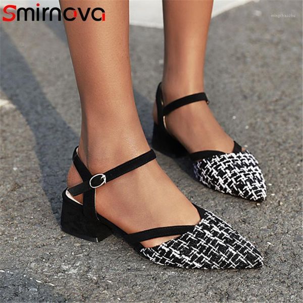 dress shoes smirnova 2021 est fashion style women sandals buckle pointed toe summer comfortable square heels party woman1, Black
dress shoes smirnova 2021 est fashion style women sandals buckle pointed toe summer comfortable square heels party woman1, Black