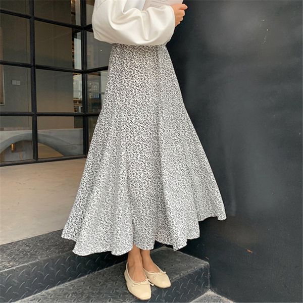 women elegant floral print pleated skirt elastic high waist long skirt female autumn ladies midi skirt saia q1209, Black
women elegant floral print pleated skirt elastic high waist long skirt female autumn ladies midi skirt saia q1209, Black