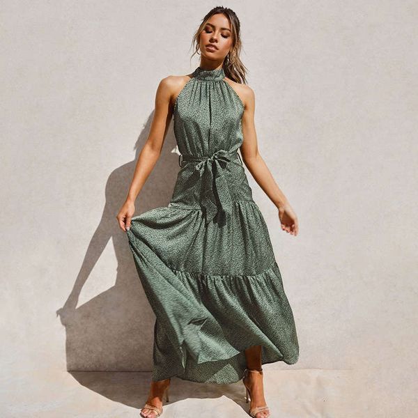 women's spring / summer 2020 new holiday style sleeveless a-line skirt lace up print mid length dress, Black;gray
women's spring / summer 2020 new holiday style sleeveless a-line skirt lace up print mid length dress, Black;gray