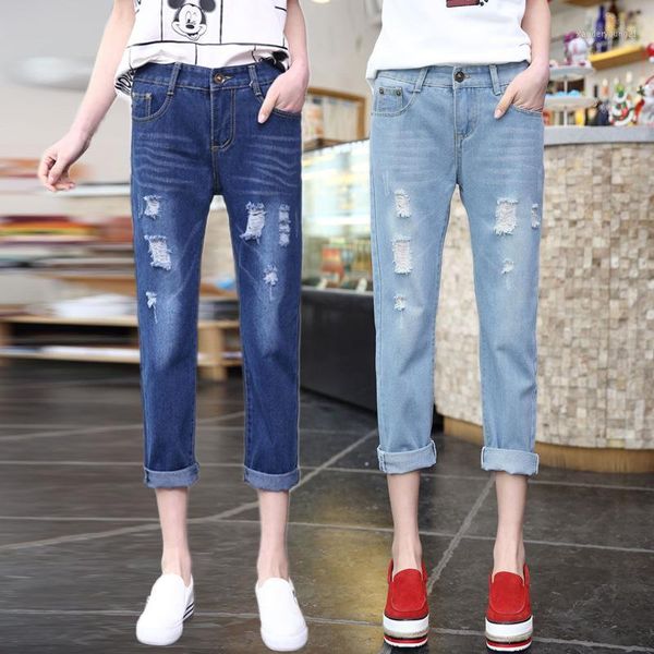 women's jeans women hole ripped for blue plus size mom harem pants loose ankle-length femme1
women's jeans women hole ripped for blue plus size mom harem pants loose ankle-length femme1