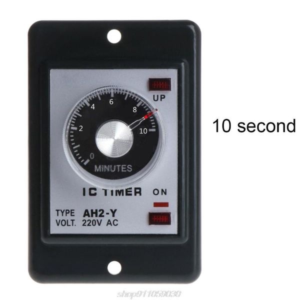 ac 220v ah2-y power on delay timer high accuracy 1/3/5/10/30/60 seconds 3/6/10/30/60 minutes n12 20 dropshipping
ac 220v ah2-y power on delay timer high accuracy 1/3/5/10/30/60 seconds 3/6/10/30/60 minutes n12 20 dropshipping