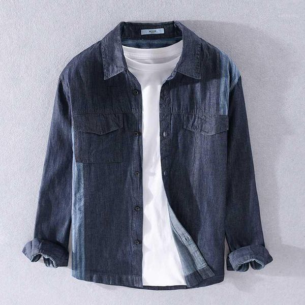 100% cotton long-sleeved autumn spring brand men shirt denim casual shirts for men fashion trend shirts male chemise overhemd1, White;black
100% cotton long-sleeved autumn spring brand men shirt denim casual shirts for men fashion trend shirts male chemise overhemd1, White;black