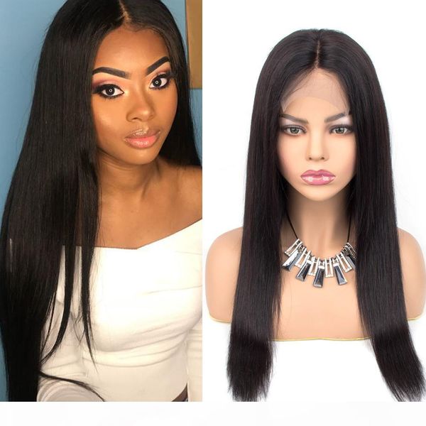 straight 4*4 lace closure wigs middle part human hair wigs pre plucked hairline with baby hair peruvian straight lace wigs, Black;brown
straight 4*4 lace closure wigs middle part human hair wigs pre plucked hairline with baby hair peruvian straight lace wigs, Black;brown