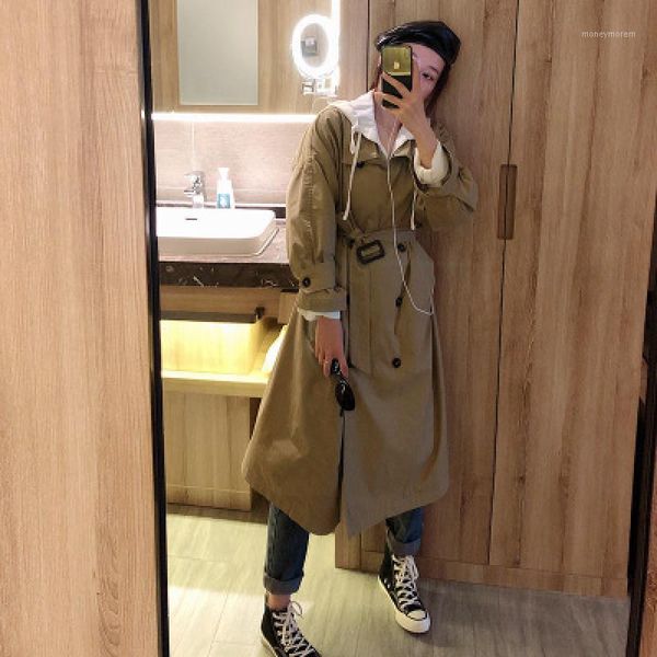 women's trench coats 2021 autumn women fashion slim jacket female double breasted outwear ladies elegant coat girls windbreaker1, Tan;black
women's trench coats 2021 autumn women fashion slim jacket female double breasted outwear ladies elegant coat girls windbreaker1, Tan;black