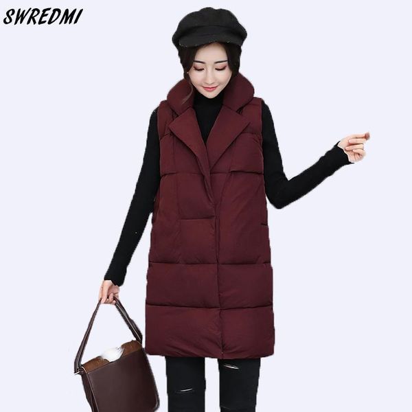 swredmi new loose casual women winter vest plus size down cotton warm waistcoat long female sleeveless jacket coat outerwear1, Black;white
swredmi new loose casual women winter vest plus size down cotton warm waistcoat long female sleeveless jacket coat outerwear1, Black;white