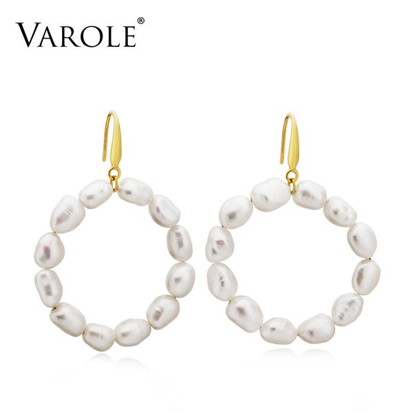 varole natural pearls earrings for women gold color rounded drop earrings oorbellen voor vrouwen earings fashion jewelry
varole natural pearls earrings for women gold color rounded drop earrings oorbellen voor vrouwen earings fashion jewelry