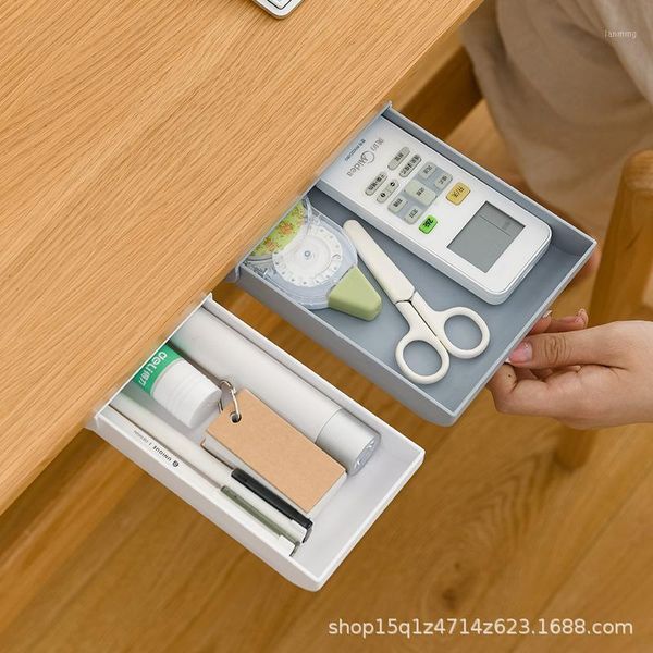 hidden storage box without punching office supplies drawer type creative storage box student desk can be pasted with pencil case1
hidden storage box without punching office supplies drawer type creative storage box student desk can be pasted with pencil case1