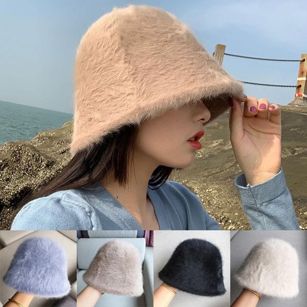 new autumn winter hats for women fashion bucket hat solid lamb plush hair warm basin cap thickened velvet fisherman hat casual, Blue;gray
new autumn winter hats for women fashion bucket hat solid lamb plush hair warm basin cap thickened velvet fisherman hat casual, Blue;gray