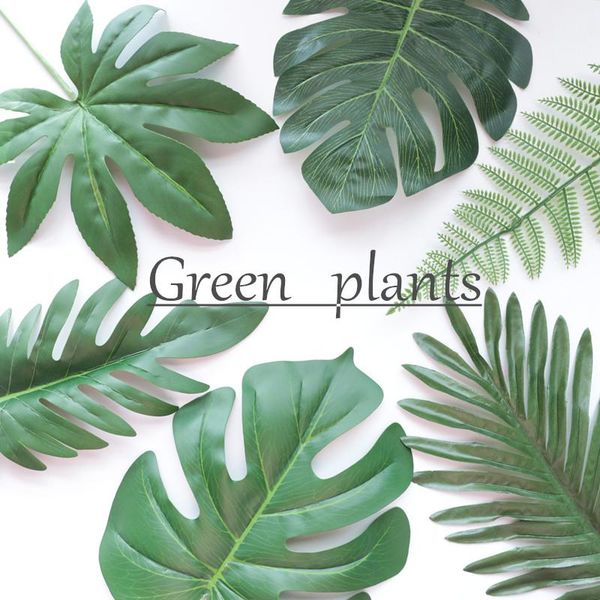 decorative flowers & wreaths green simulation palm leaves plastic fake plant artificial leaf home office decoration for party jungle beach t
decorative flowers & wreaths green simulation palm leaves plastic fake plant artificial leaf home office decoration for party jungle beach t