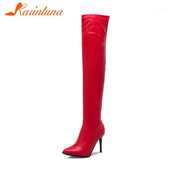 boots shoes women plus size 31-50 over-the-knee slip-on thin heels thigh booties pointed party1, Black
boots shoes women plus size 31-50 over-the-knee slip-on thin heels thigh booties pointed party1, Black