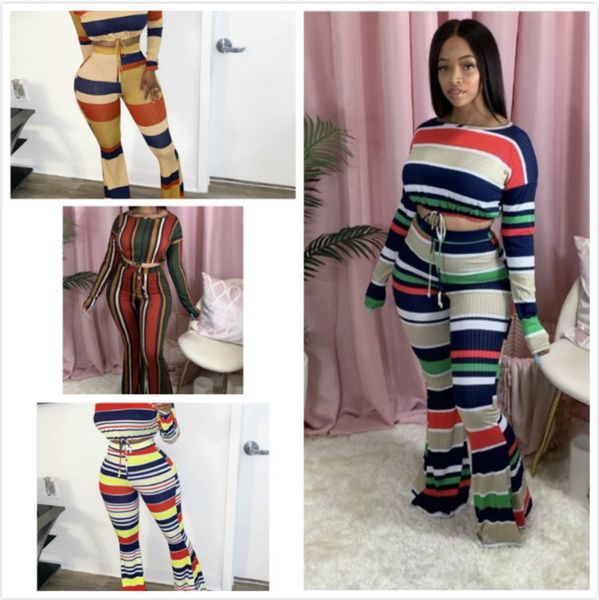 women designers clothes 2020 2 piece set tracksuits high waist long pants rainbow stripe printed boot cut leggings outfits sportwear j66, White
women designers clothes 2020 2 piece set tracksuits high waist long pants rainbow stripe printed boot cut leggings outfits sportwear j66, White