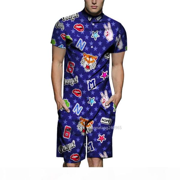 3d print rompers мужская с коротким рукавом комбинезон paysuit мужской гарем грузовые комбинезоны один кусок мужчины устанавливают доски шор, Gray
3d print rompers мужская с коротким рукавом комбинезон paysuit мужской гарем грузовые комбинезоны один кусок мужчины устанавливают доски шор, Gray