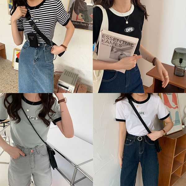 2021 New 4 colours will see letter style women top harvest short design women's T-shirts femme (x1333) C62V, White
2021 New 4 colours will see letter style women top harvest short design women's T-shirts femme (x1333) C62V, White