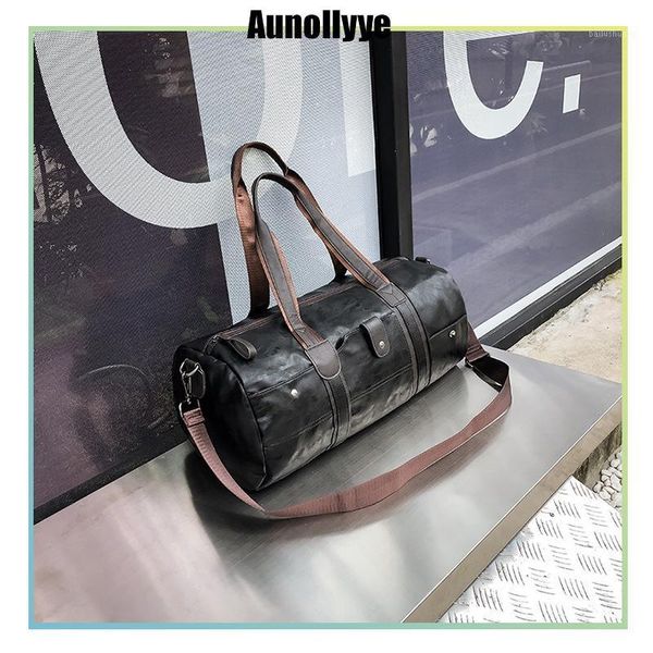 men's soft pu leather gym bag black large capacity sports bags handbags for fitness male women training shoulder traveling sac1
men's soft pu leather gym bag black large capacity sports bags handbags for fitness male women training shoulder traveling sac1