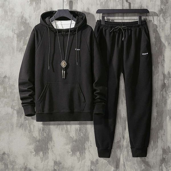 new 2020 winter korean trousers youth fashion hooded men's leisure sports suit, Gray
new 2020 winter korean trousers youth fashion hooded men's leisure sports suit, Gray