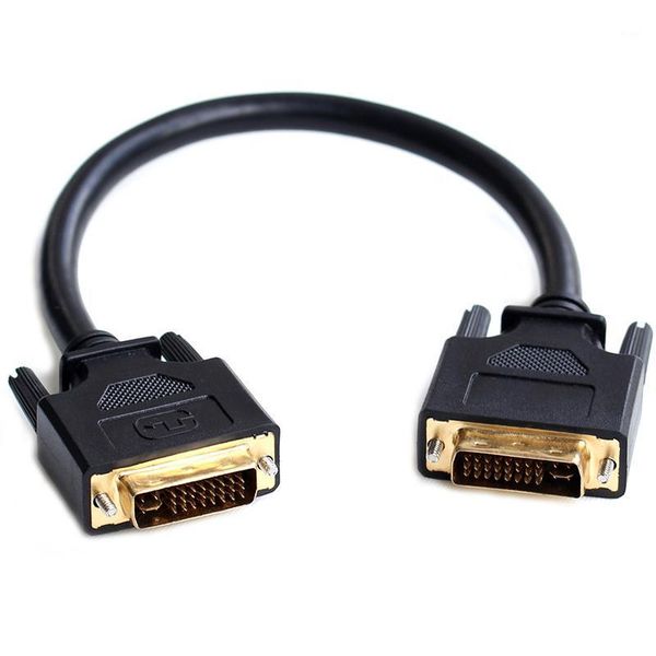 25cm/10" full 29pin dvi-i 24+5 short video cable cord male to male m/m for monitor1
25cm/10" full 29pin dvi-i 24+5 short video cable cord male to male m/m for monitor1