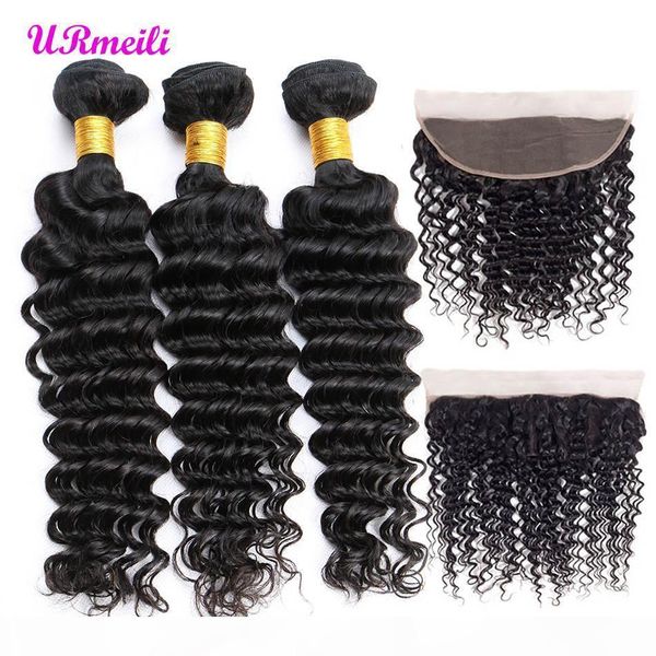 deep wave virgin 3 4 bundles with closure 10a 100% human hair bundles with closure brazilian virgin hair weave bundles remy hair extension, Black;brown
deep wave virgin 3 4 bundles with closure 10a 100% human hair bundles with closure brazilian virgin hair weave bundles remy hair extension, Black;brown