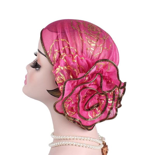 laamei new women flower elastic turban cap head wrap headwrap head wear hat ladies hair accessories muslim scarf cap, Blue;gray
laamei new women flower elastic turban cap head wrap headwrap head wear hat ladies hair accessories muslim scarf cap, Blue;gray