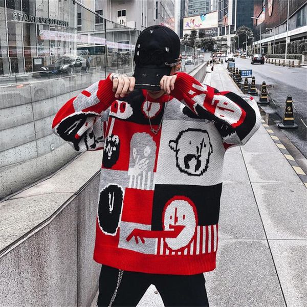 male 2020 new korean autumn released standard sweater from the cartoon jacket pull homme streetwear sweaters l xl xx, Tan;black
male 2020 new korean autumn released standard sweater from the cartoon jacket pull homme streetwear sweaters l xl xx, Tan;black