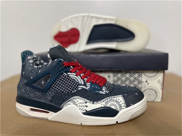 2020 authentic 4 se sashiko japan deep ocean sail cement grey fire red man outdoor shoes sports sneakers with box
2020 authentic 4 se sashiko japan deep ocean sail cement grey fire red man outdoor shoes sports sneakers with box