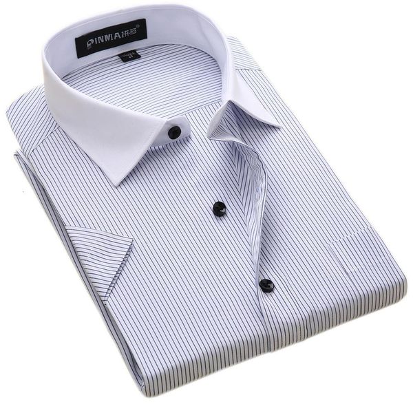 brand men's striped shirts casual social business formal shirt short sleeve dress shirt for men plus size 5xl-8xl, White;black
brand men's striped shirts casual social business formal shirt short sleeve dress shirt for men plus size 5xl-8xl, White;black