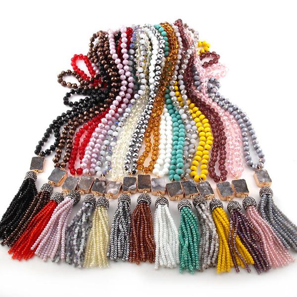 pendant necklaces moodpc fashion bohemian tribal jewelry glass knotted square /oval druzy link tassel women ethnic necklace, Silver
pendant necklaces moodpc fashion bohemian tribal jewelry glass knotted square /oval druzy link tassel women ethnic necklace, Silver