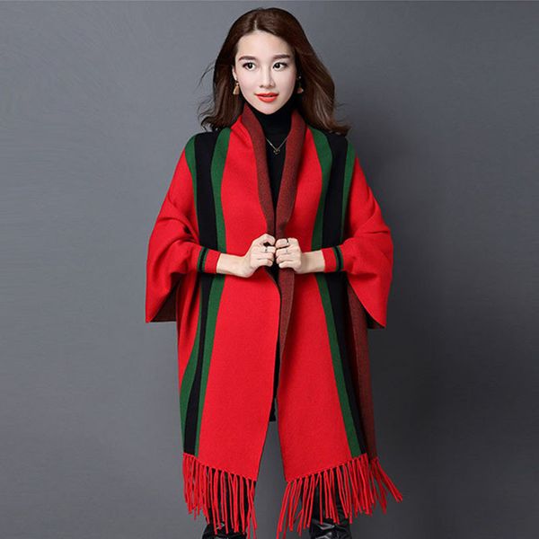 2021 New Knited Cape Shawl Cardigan Korean Handkerchief Female Caps Batwing Sleeves Free Capes XZPO, Black
2021 New Knited Cape Shawl Cardigan Korean Handkerchief Female Caps Batwing Sleeves Free Capes XZPO, Black