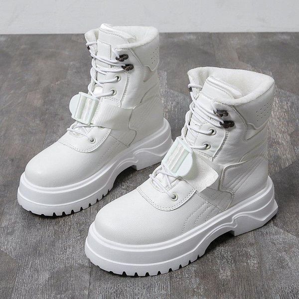 fashion women martin boot snow shoe winter new casual high-women's shoes plus velvet warm sports cotton shoes, Black
fashion women martin boot snow shoe winter new casual high-women's shoes plus velvet warm sports cotton shoes, Black