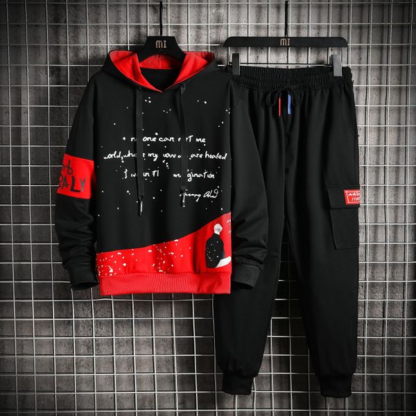 mens sets tracksuit winter hooded hoodie sweatshirt drawstring outfit sportswear men suit clothes two piece set casual man, Gray
mens sets tracksuit winter hooded hoodie sweatshirt drawstring outfit sportswear men suit clothes two piece set casual man, Gray