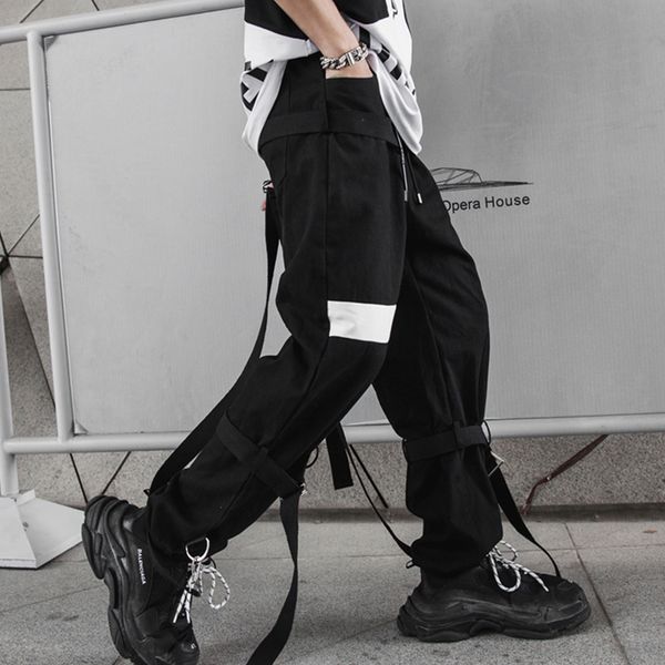 high street side pocket mannen прямо jogger brokek herfst hip hop mode mannelike linten harembroek streetwear avondshow, Black
high street side pocket mannen прямо jogger brokek herfst hip hop mode mannelike linten harembroek streetwear avondshow, Black