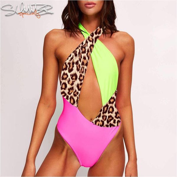 bikinis set women cross halter swimwear one piece leopard swimsuit backless bathing suit monikini 2021 swimming for woman trikini1
bikinis set women cross halter swimwear one piece leopard swimsuit backless bathing suit monikini 2021 swimming for woman trikini1