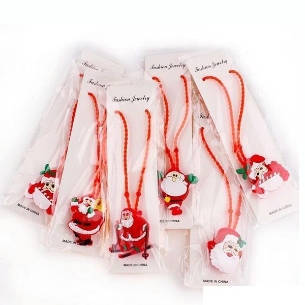 2021 christmas light up flashing necklace children kids glow up cartoon santa claus pendant party xmas decorations
2021 christmas light up flashing necklace children kids glow up cartoon santa claus pendant party xmas decorations