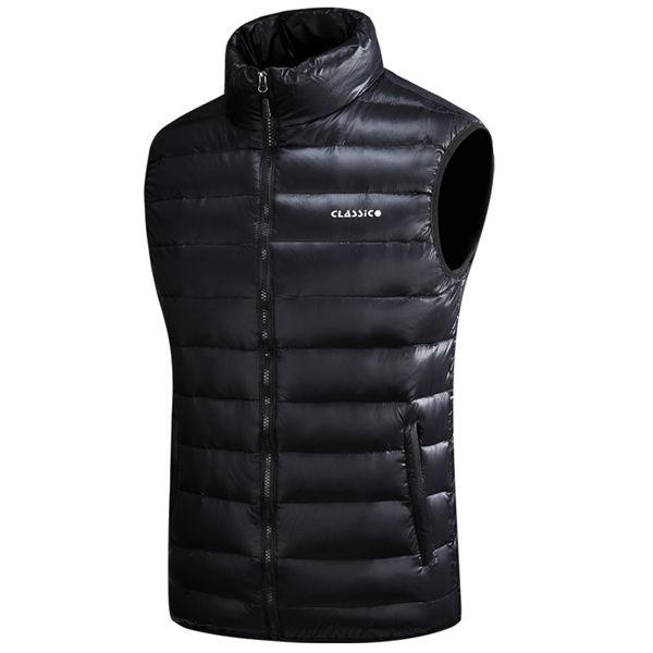 winter warm down vest for men autumn casual male white duck down parka sleeveless jacket varsity mens thick ultralight waistcoat q1217, Black
winter warm down vest for men autumn casual male white duck down parka sleeveless jacket varsity mens thick ultralight waistcoat q1217, Black