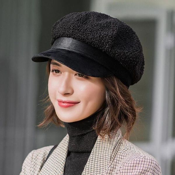 berets cashmere autumn winter beret solid color patchwork fashion artsist hat octagonal cap, Blue;gray
berets cashmere autumn winter beret solid color patchwork fashion artsist hat octagonal cap, Blue;gray
