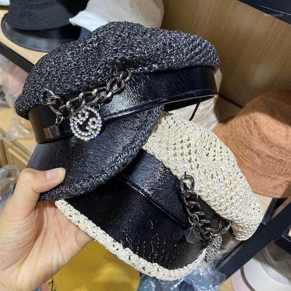 202008-mayjinxi pu brim patchwork chain rhinestone fashion street leisure octagonal hat men women visors cap1, Blue;gray
202008-mayjinxi pu brim patchwork chain rhinestone fashion street leisure octagonal hat men women visors cap1, Blue;gray