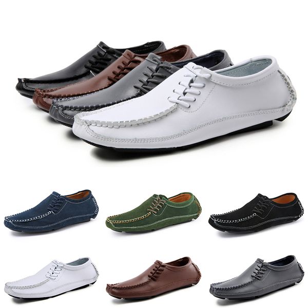 non-brand men soft lazy peas shoes white black gray brown fashion outdoor pedal leather handmade casual sneakers 38-45
non-brand men soft lazy peas shoes white black gray brown fashion outdoor pedal leather handmade casual sneakers 38-45