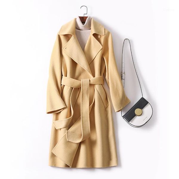 gowinlin winter long wool women coat double sided cashmere outwear 2020 autumn plus size ladies overcoats 190111, Black
gowinlin winter long wool women coat double sided cashmere outwear 2020 autumn plus size ladies overcoats 190111, Black