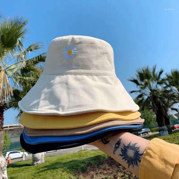 spring daisy embroidered bucket hat women's flat cotton panama summer short brim cover outdoor sun hat panama for women c0031, Blue;gray
spring daisy embroidered bucket hat women's flat cotton panama summer short brim cover outdoor sun hat panama for women c0031, Blue;gray