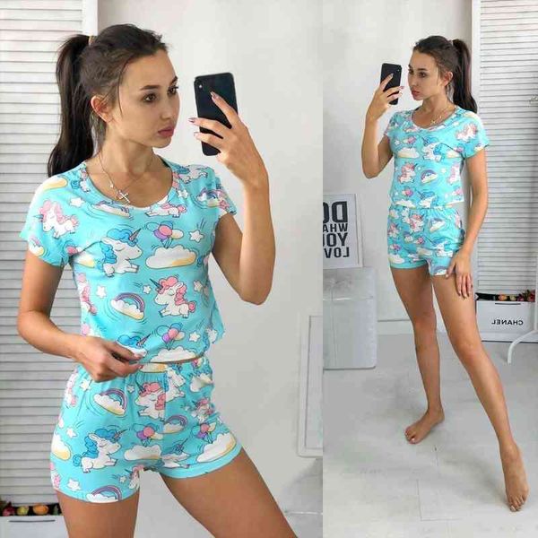 ev re lovely printed casual sleepwear suits round neck with short sleeves womens pajamas comfortable summer nightdress, Black;red
ev re lovely printed casual sleepwear suits round neck with short sleeves womens pajamas comfortable summer nightdress, Black;red