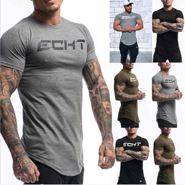men's fashion t shirt men summer fitness bodybuilding clothes muscle male shirts cotton slim fit tees, White;black
men's fashion t shirt men summer fitness bodybuilding clothes muscle male shirts cotton slim fit tees, White;black