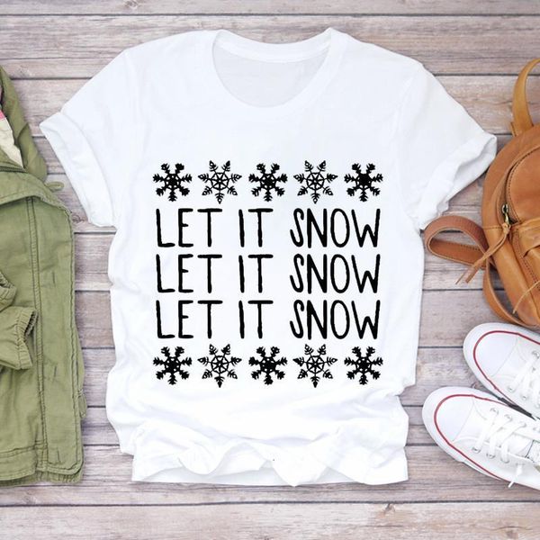 women christmas letter snowflake cute 90s winter holiday print lady tshirt ladies graphic t-shirts female tee t-shirt, White
women christmas letter snowflake cute 90s winter holiday print lady tshirt ladies graphic t-shirts female tee t-shirt, White