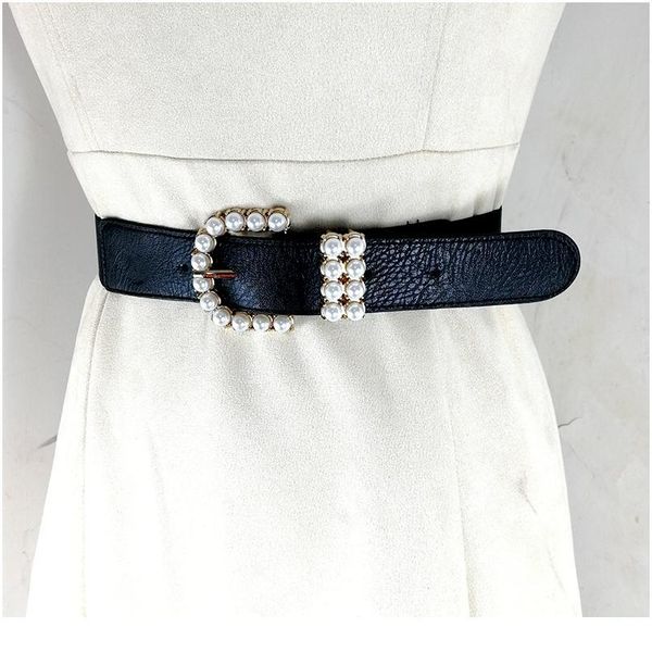 elastic pearl belt wide corset belts for women ladies stretch cummerbunds big ceinture femme long coat w jllogf, Black;brown
elastic pearl belt wide corset belts for women ladies stretch cummerbunds big ceinture femme long coat w jllogf, Black;brown