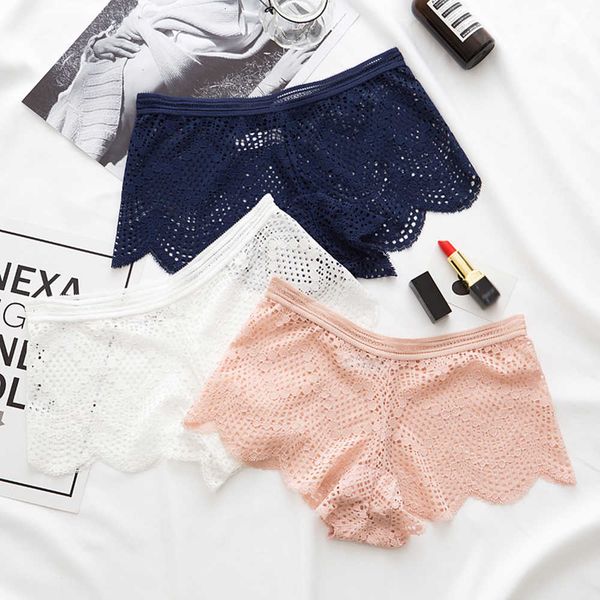 new women's boxer briefs seamless mid-waist lace panties female fashion comfortable ladies underwear, Black;pink
new women's boxer briefs seamless mid-waist lace panties female fashion comfortable ladies underwear, Black;pink