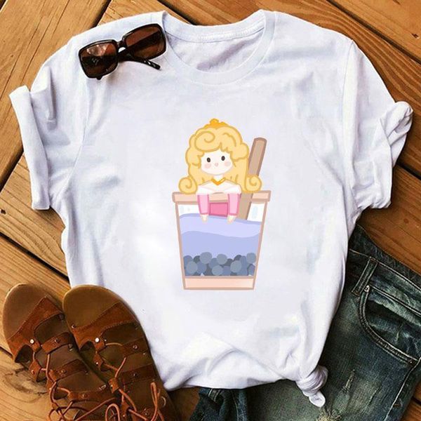 fashion personality princess milk tea kawaii printed t-shirt summer ladies t-shirt cartoon harajuku women, White
fashion personality princess milk tea kawaii printed t-shirt summer ladies t-shirt cartoon harajuku women, White