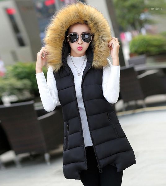 women winter fur collar vest 2020 plus size 3xl sleeveless jacket women's vest waistcoat warm hooded long female y4561, Black;white
women winter fur collar vest 2020 plus size 3xl sleeveless jacket women's vest waistcoat warm hooded long female y4561, Black;white
