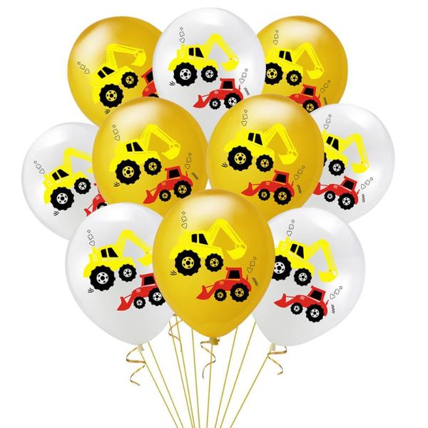 10pcs cartoon excavator latex balloon construction vehicle confetti dots truck balloon car theme birthday party decoration
10pcs cartoon excavator latex balloon construction vehicle confetti dots truck balloon car theme birthday party decoration